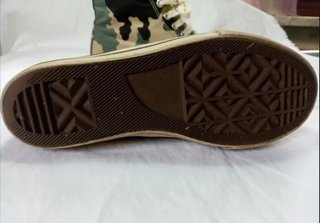 Scarpe tela alte camouflage estive