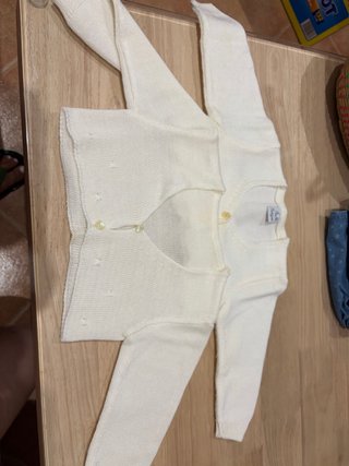 Lote 2 chaquetas punto bebé