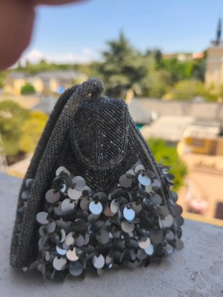 Bolso fiesta vintage lentejuelas mini
