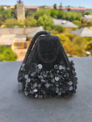 Bolso fiesta vintage lentejuelas mini