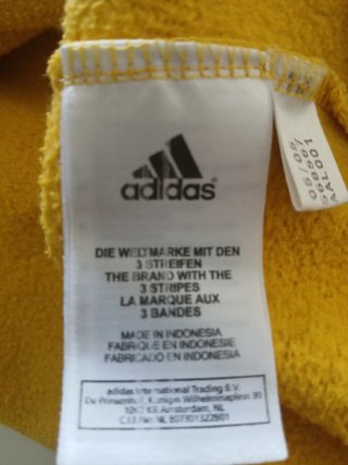 Sudadera Adidas Amarilla
