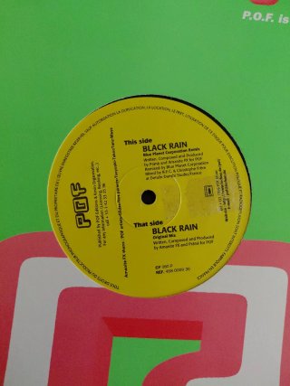 Vinilo Black Rain POF 1996