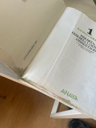 Biología, Geología y Ciencias Ambientales 1 Bac...