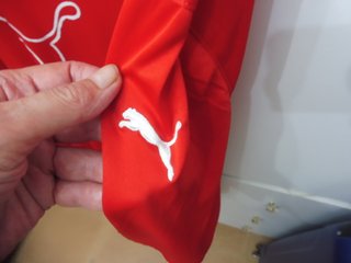 Camiseta Puma Roja Talla XXL