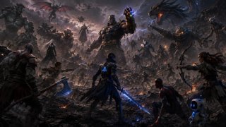 Poster epico crossover videogiochi