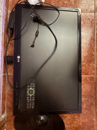 Televisión LG Negra