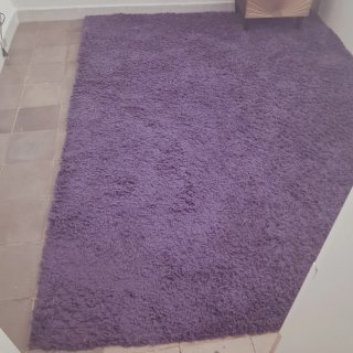 Alfombra grande morada