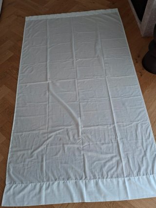 2 dos Cortinas blancas Ikea 255 x 140