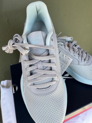 Scarpe Reebok grigie e teal