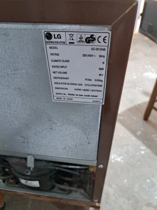 Nevera pequeña LG GC-051SNB NO ENVIO