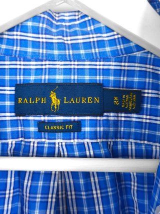 Camisa De Cuadros "Ralph Lauren" Talla XL