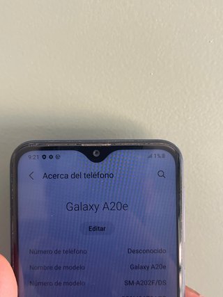 Samsung Galaxy A02e 32GB SM-A202F Azul