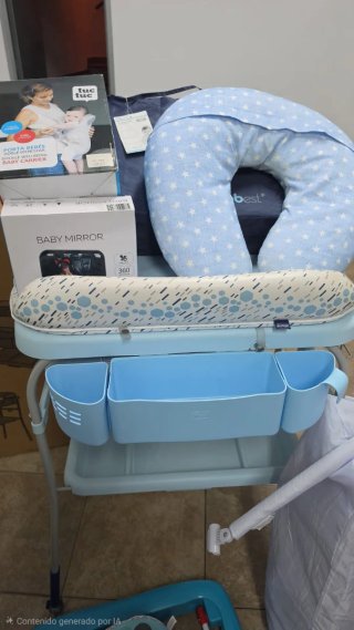 Lote bebé y niños: carro, parque, trona, cambiador