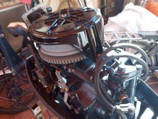 Motor fueraborda Tohatsu como nuevo