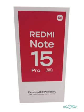 Smartphone Xiaomi Redmi Note 15 Pro 5G PRECINTADO!