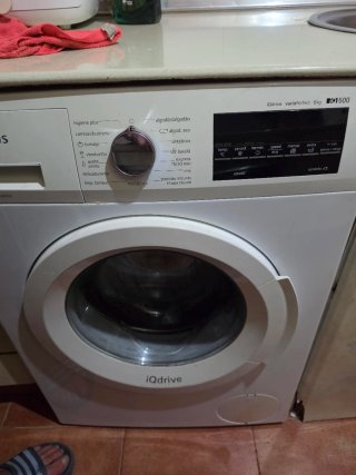 Lavadora Siemens QDrive500 6 años sin tapa