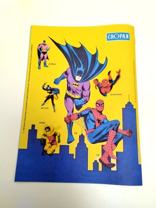 Álbum guía Batman Spiderman, Súper Héroes CROPÁN.