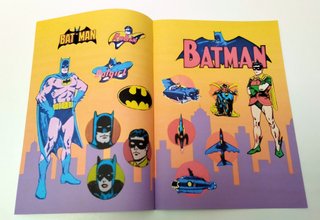 Álbum guía Batman Spiderman, Súper Héroes CROPÁN.