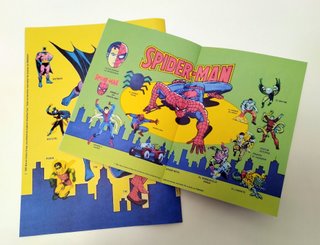 Álbum guía Batman Spiderman, Súper Héroes CROPÁN.
