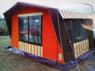 Avance de invierno para caravana