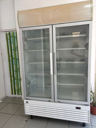 Nevera Exhibidora Comercial 2 Puertas Vidrio