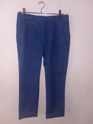 Pantalón de vestir azul mujer