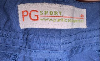 Pantalón de vestir azul mujer