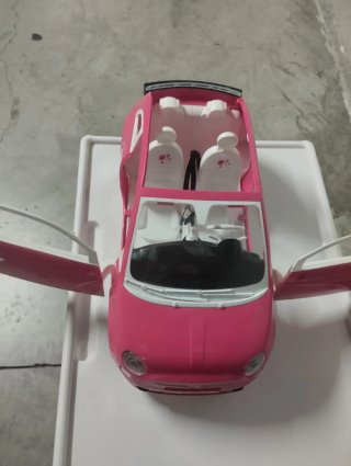 Coche rosa Barbie