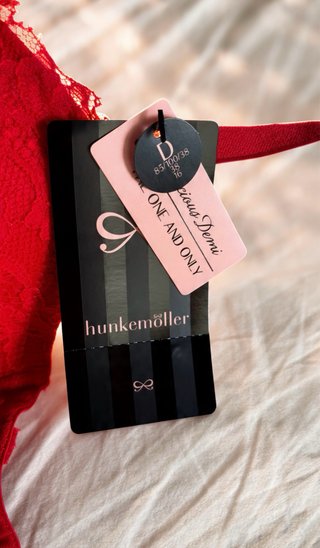Sujetador Push-Up Encaje Hunkemöller Rojo 85D