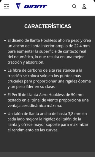 Llantas de carbono para bicicleta