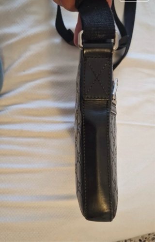 Borsello Gucci Guccissima Pelle Nera
