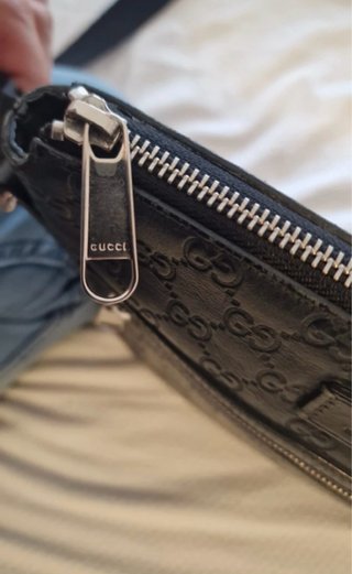 Borsello Gucci Guccissima Pelle Nera