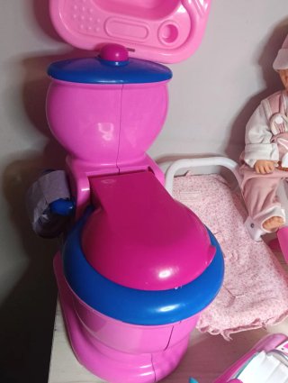 Lote Juguetes Bebé: Coche, Bañera y Váter
