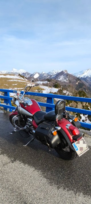 Daelim Daystar 125 Cruiser Roja/Plata