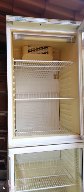 Frigorífico expositor EUROFRED 2 puertas cristal