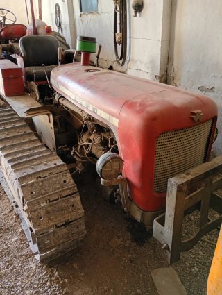 Tractor cadenas Massey Ferguson super 44