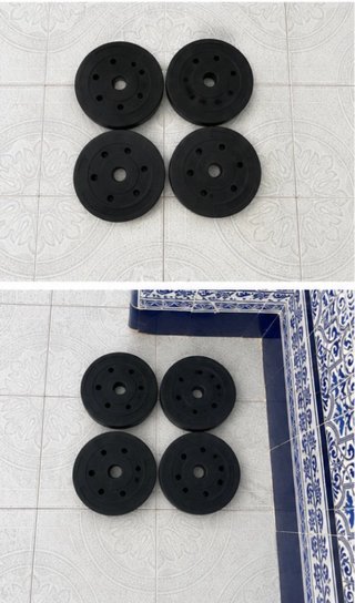 Juego de pesas 20 kg