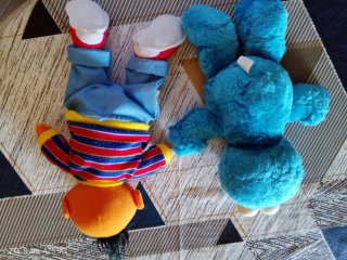 Lote Peluches Epi y Coco