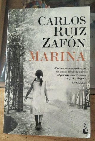 Libro Marina, Ruiz Zafon