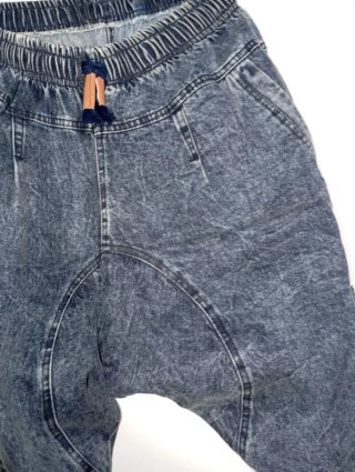 Pantalones vaqueros cargo desgastados hombre