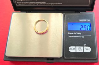 Anillo Oro 18k Rubíes, Zafiros y Esmeraldas