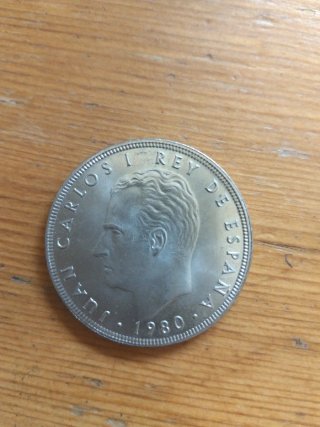 Moneda Juan Carlos I Rey de España 1980