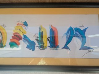 Quadro JOANA Ilustrado 60x24cm