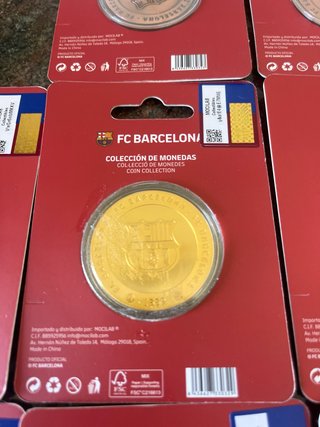 Monedas Colección FC Barcelona