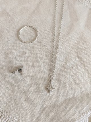 Conjunto de Joyas Plata Estrella