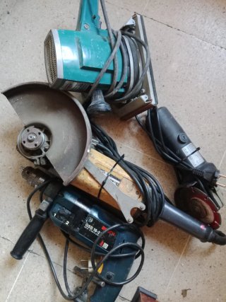 Lote 4 Herramientas Eléctricas profesionales.