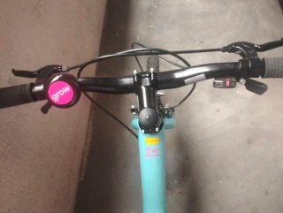 Bicicleta infantil Grow2 rosa