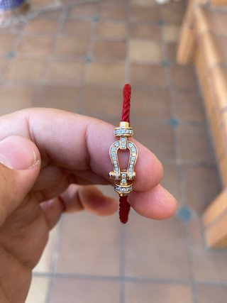 Pulsera FRED Force 10 Oro y Diamantes