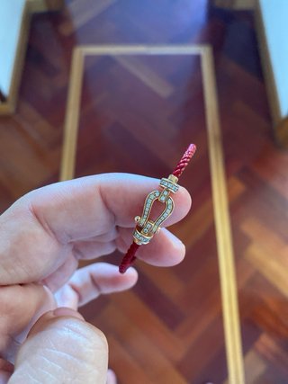 Pulsera FRED Force 10 Oro y Diamantes