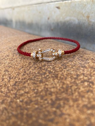 Pulsera FRED Force 10 Oro y Diamantes
